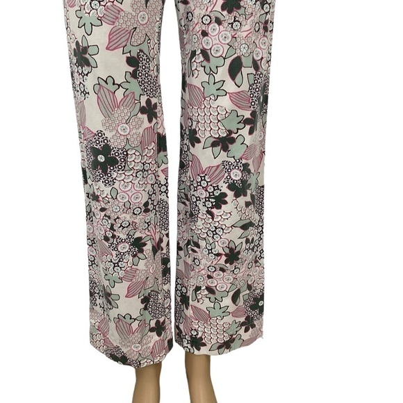 MAXMARA Weekend Floral jeans size 2 made in Italy - Picture 4 of 9